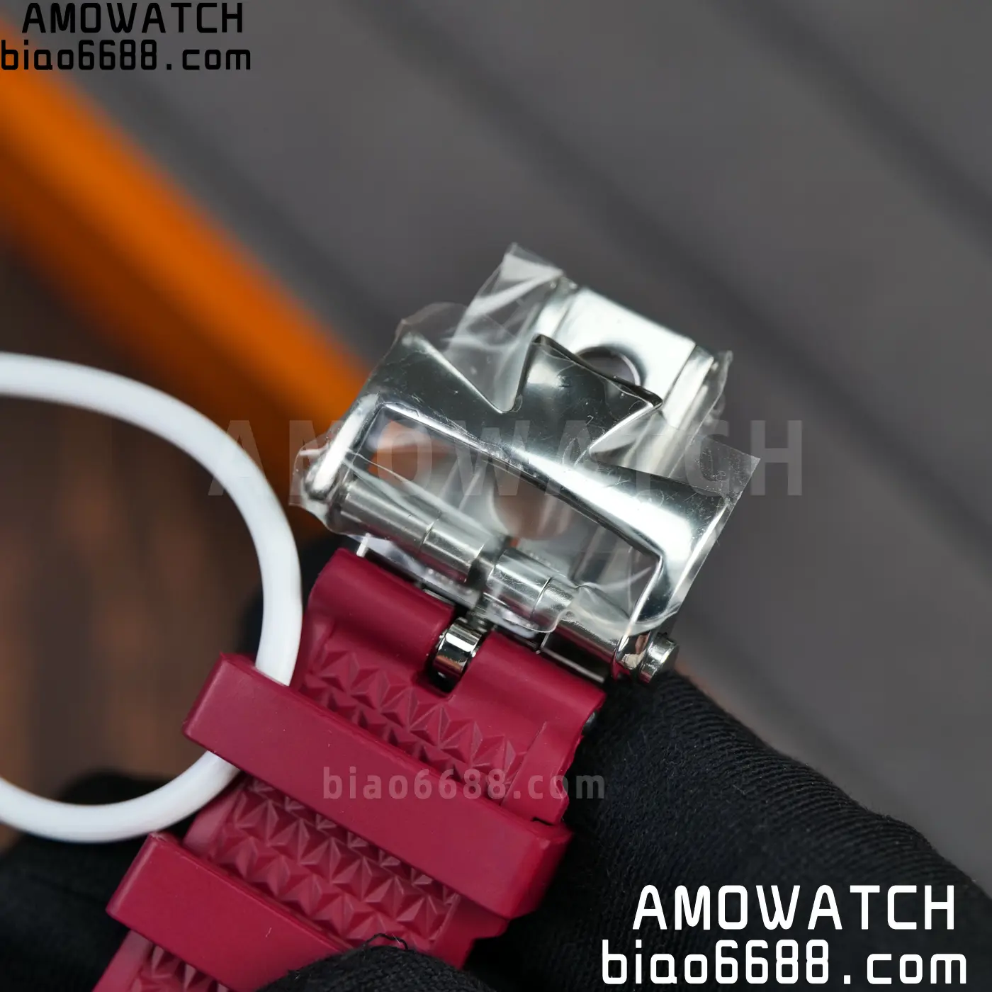 VC Overseas 42.5mm 6000V BBS Factory Best Edition Red Dial Red Rubber Strap Tourbillon 94 0562d8304d6d917 AMO Watch