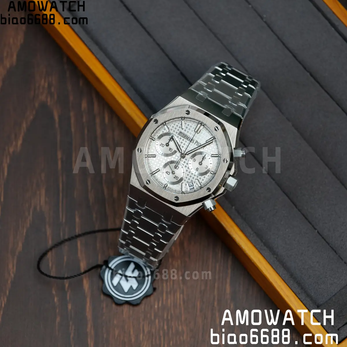 AP Royal Oak Chrono 26240 SS ZF 1:1 Best Edition White Dial on SS Bracelet SA4401 Super Clone V2 (Free Sprung) 80 13138385a9deaec 阿默表行AmoWatch