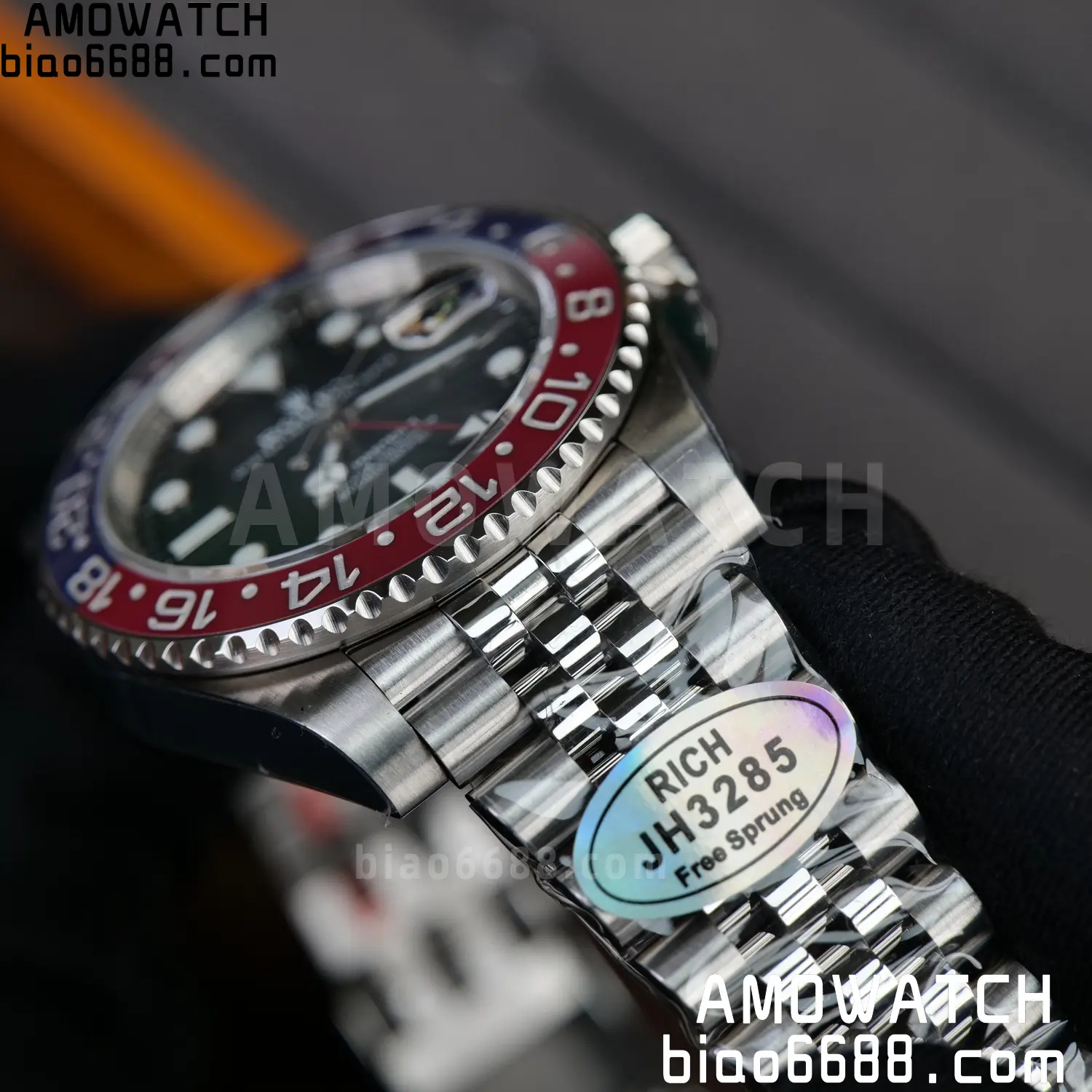 Rolex GMT-Master II 126710 BLRO 904L Steel RICH 1:1 Best Edition on Jubilee Bracelet JH3285 (Free Sprung) V2 79 140e41902210da8 阿默表行AmoWatch