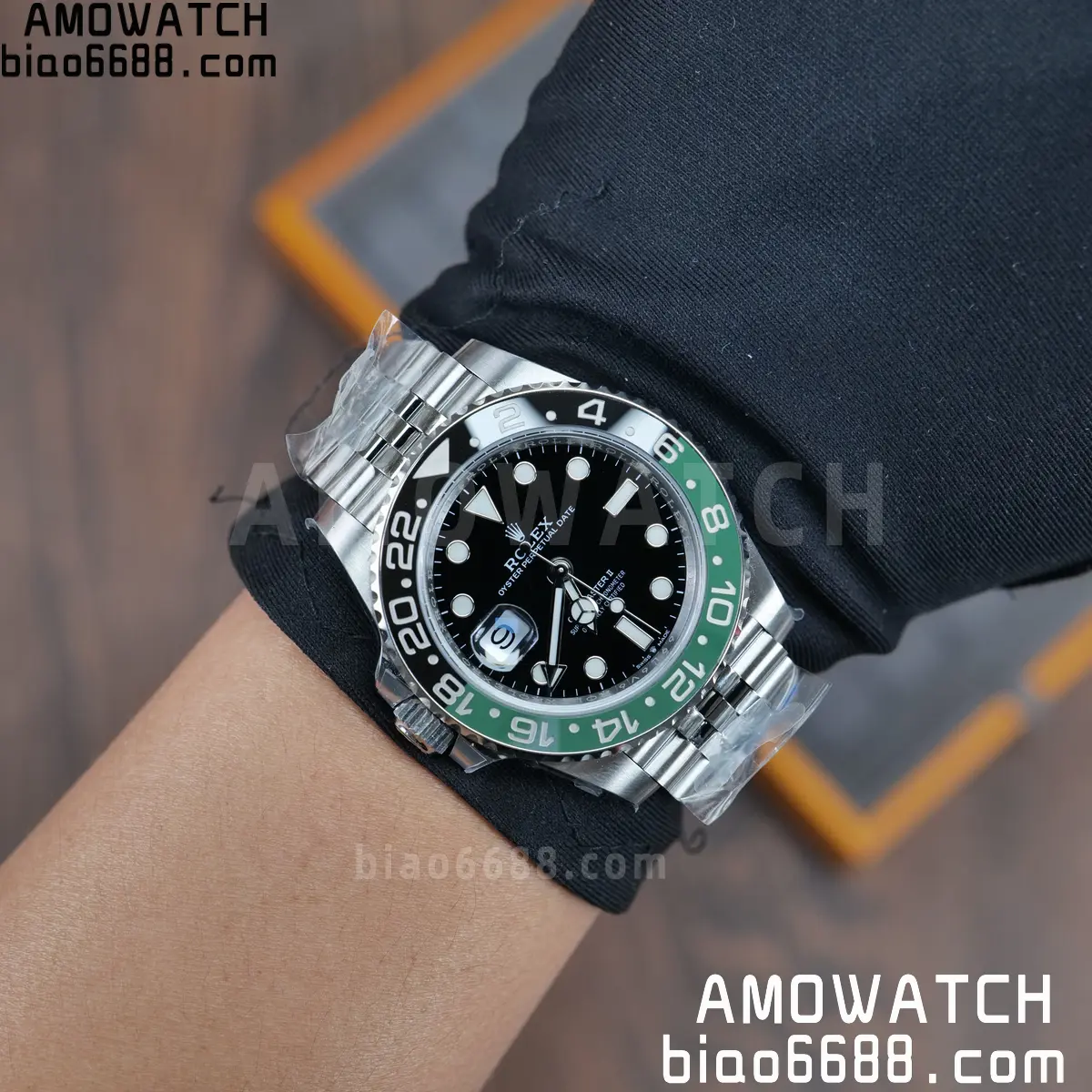 Rolex GMT-Master II 126720 VTNR 904L Steel ERF 1:1 Best Edition on Jubilee Bracelet JH3285 (Free Sprung) 107 141672f781c496a AMO Watch