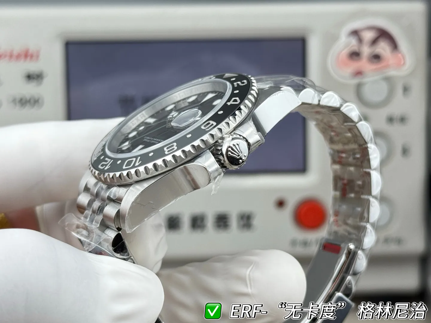 Rolex GMT-Master II 126710 GRNR 904L Steel ERF 1:1 Best Edition on Jubilee Bracelet JH3285 (Free Sprung) 24 14d7b339d7a4e46 AMO Watch
