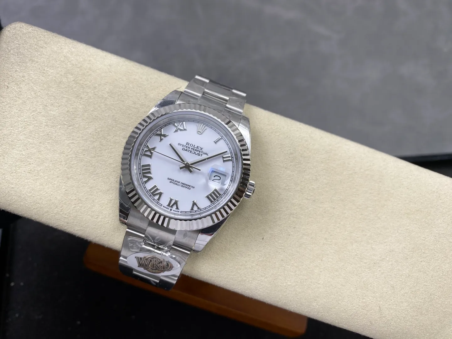 Rolex DateJust 41 126334 WKD 1:1 Best Edition White Roman Dial on Oyster Bracelet JH3235 (Free Sprung) 35 14f46c397de5134 AMO Watch