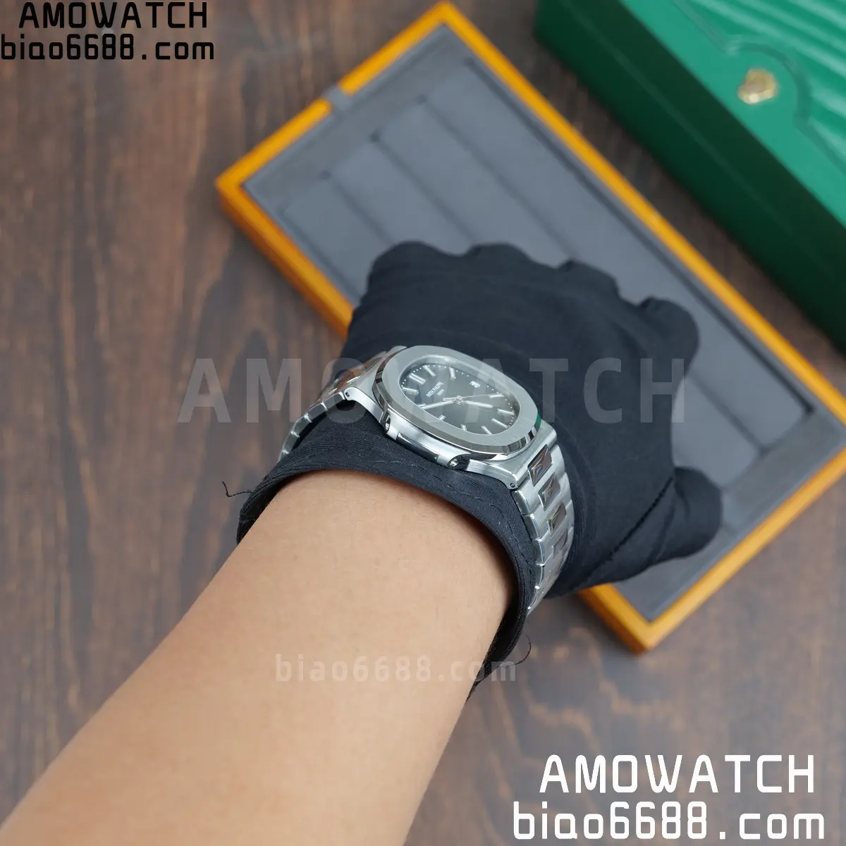 Custom Made Patek Philippe Nautilus 5711 TOP ACE 330 movement 169 1bb6e498d0a3fb2 AMO Watch
