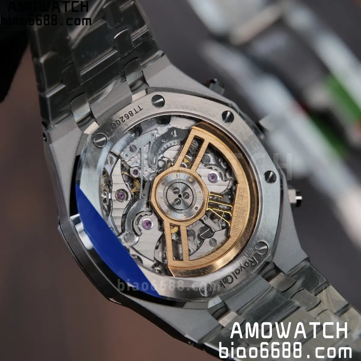 AP Royal Oak Chrono 26240 SS ZF 1:1 Best Edition Green Dial on SS Bracelet SA4401 Super Clone V2 (Free Sprung) 90 1d82b40aaffc860 阿默表行AmoWatch
