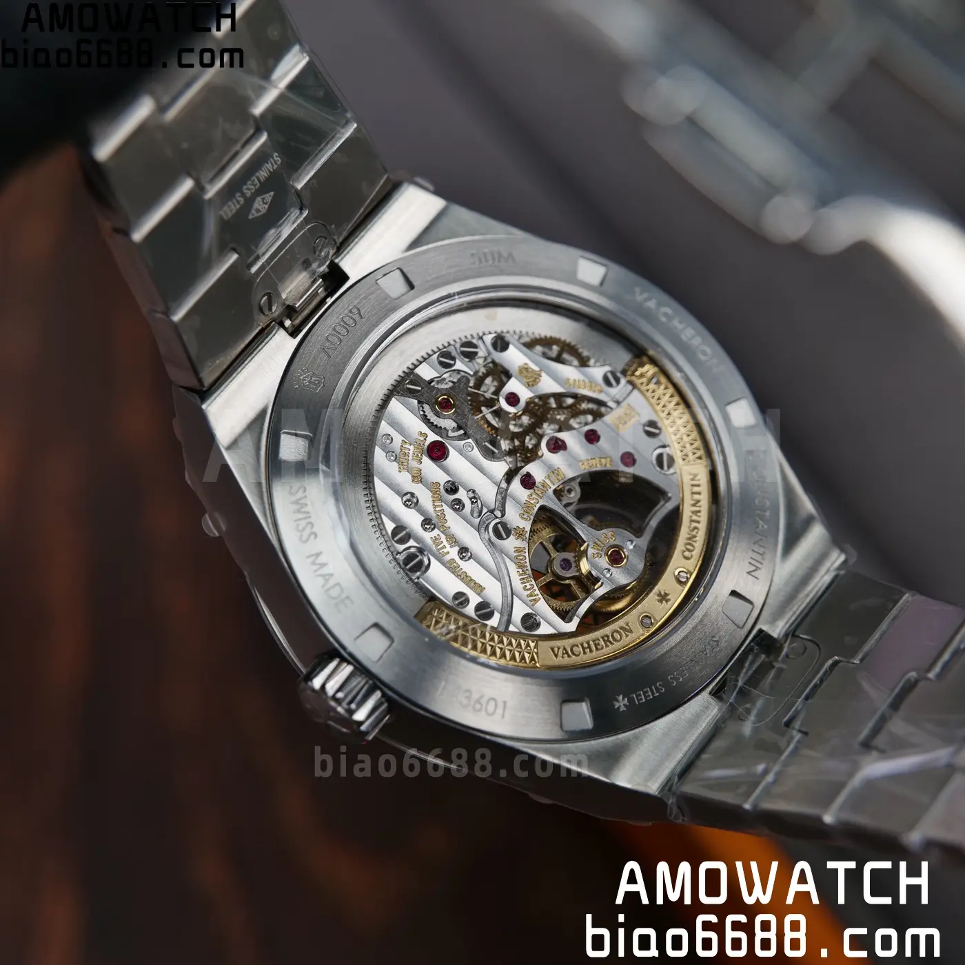 VC Overseas 42.5mm 6000V BBS Factory Best Edition Red Dial SS Bracelet Tourbillon 85 1d93437ae5761e3 AMO Watch