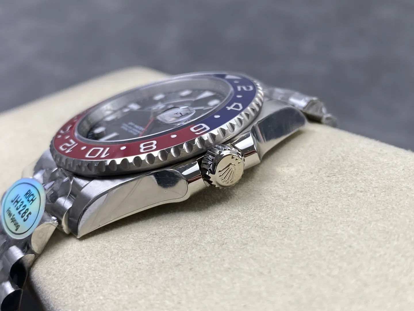 Rolex GMT-Master II 126710 BLRO 904L Steel RICH 1:1 Best Edition on Jubilee Bracelet JH3285 (Free Sprung) V2 34 1db21ec0aa3fe35 阿默表行AmoWatch