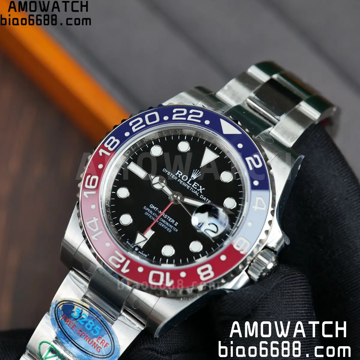 Rolex GMT-Master II 126710 BLRO 904L Steel ERF 1:1 Best Edition on Oyster Bracelet JH3285 (Free Sprung) 87 1fa0e98245a9dc1 1 AMO Watch
