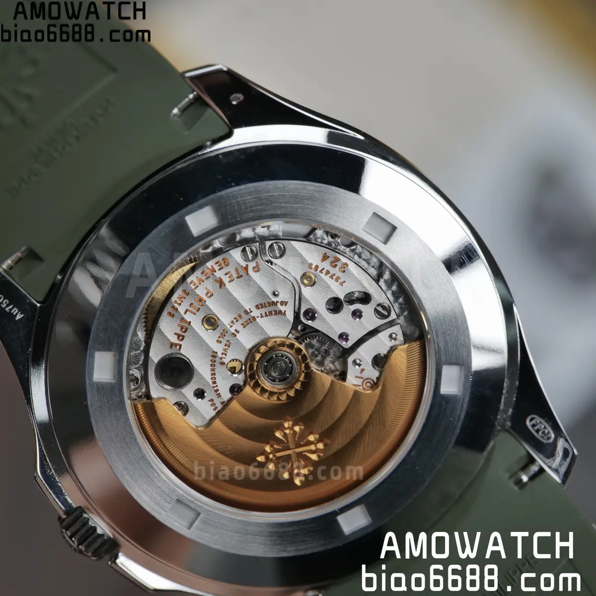 Custom Made Patek Philippe Aquanaut 5168G TOP ACE 324 movement 114 21e1f7252185f84 AMO Watch