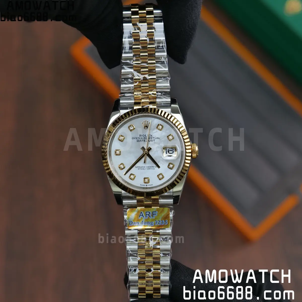 Rolex DateJust m126233 36mm ARF 1:1 Best Edition MOP Dial on Jubilee Bracelet DD3235 67 2509b1a6cc51c24 AMO Watch
