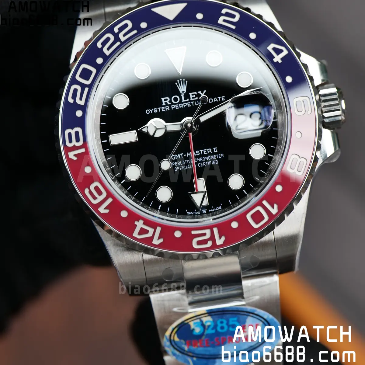 Rolex GMT-Master II 126710 BLRO 904L Steel ERF 1:1 Best Edition on Oyster Bracelet JH3285 (Free Sprung) 91 267c4947389a702 1 AMO Watch