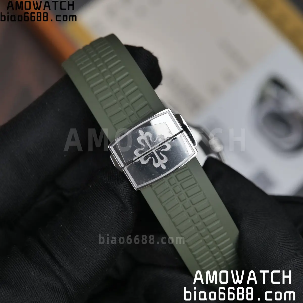 Custom Made Patek Philippe Aquanaut 5168G TOP ACE 324 movement 116 294637ca5010f56 AMO Watch
