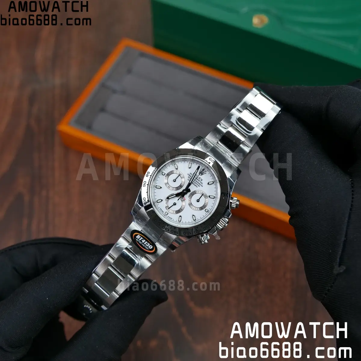 Rolex Daytona 116520 BTF 1:1 Best Edition 904L Steel White Dial on SS Bracelet DD4130 59 2baed01f51d99f0 AMO Watch