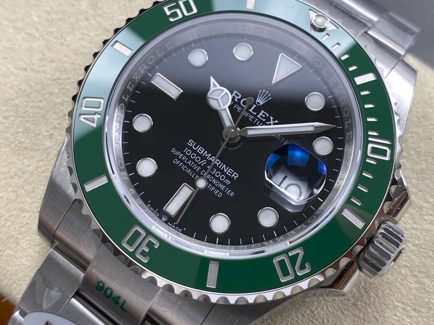 Rolex Submariner 41mm 126610 LV Kermit WKD 1:1 Best Edition 904L SS Case and Bracelet JH3235 (Free Sprung) 39 2d4289a6efae7c5 阿默表行AmoWatch