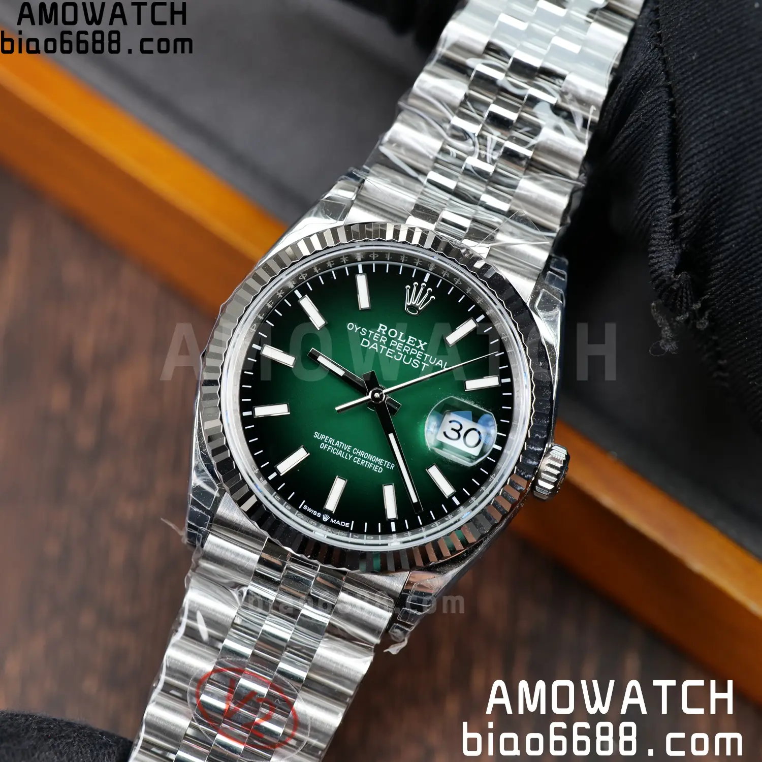 Rolex DateJust 36 SS 126234 VSF 1:1 Best Edition 904L Steel Gradient Green Dial on Jubilee Bracelet VS3235 V2 121g 92 2f55e06a4d557eb 阿默表行AmoWatch