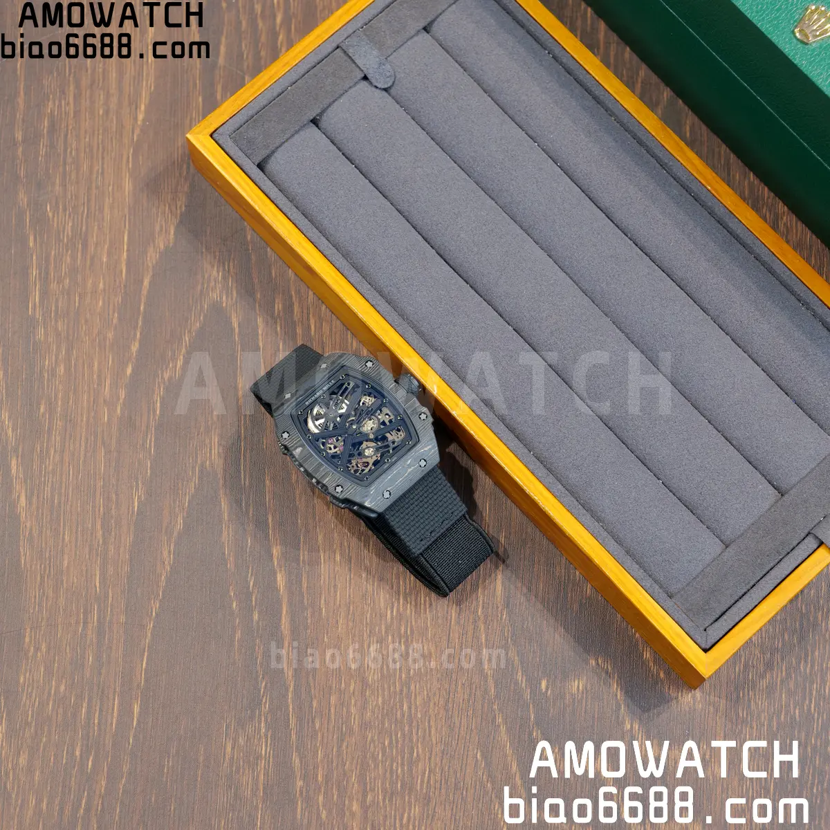 RICHARD MILLE RM67-02 Black NTPT All Black Skeleton Dial on Black Elastic strap CRMA7 Clone V10 73 2fd8328a0952af4 阿默表行AmoWatch