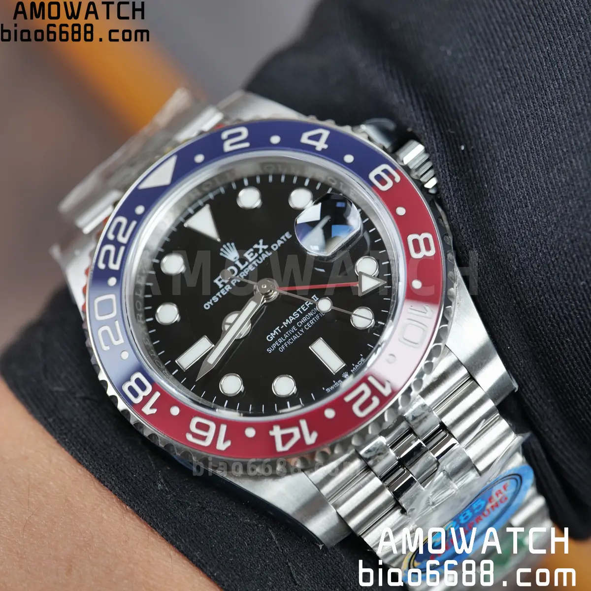 Rolex GMT-Master II 126710 BLRO 904L Steel ERF 1:1 Best Edition on Jubilee Bracelet JH3285 (Free Sprung) 90 35729a5affcd14f AMO Watch