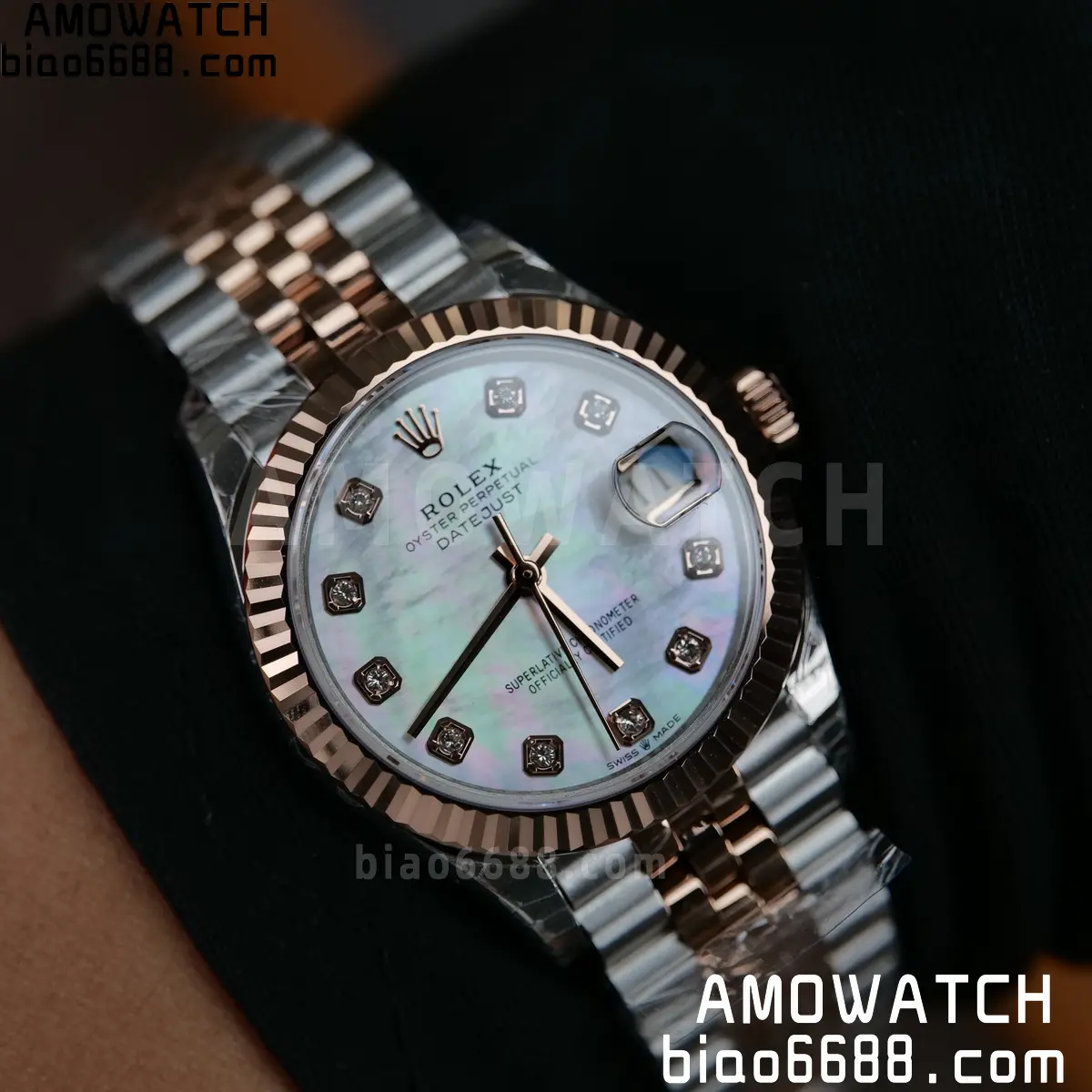 Rolex DateJust 31 278271 THBF 1:1 Best Edition MOP Diamonds Dial on SS/RG Jubilee Bracelet HZ Cal.2236 40 35a6aa47bc3c797 AMO Watch