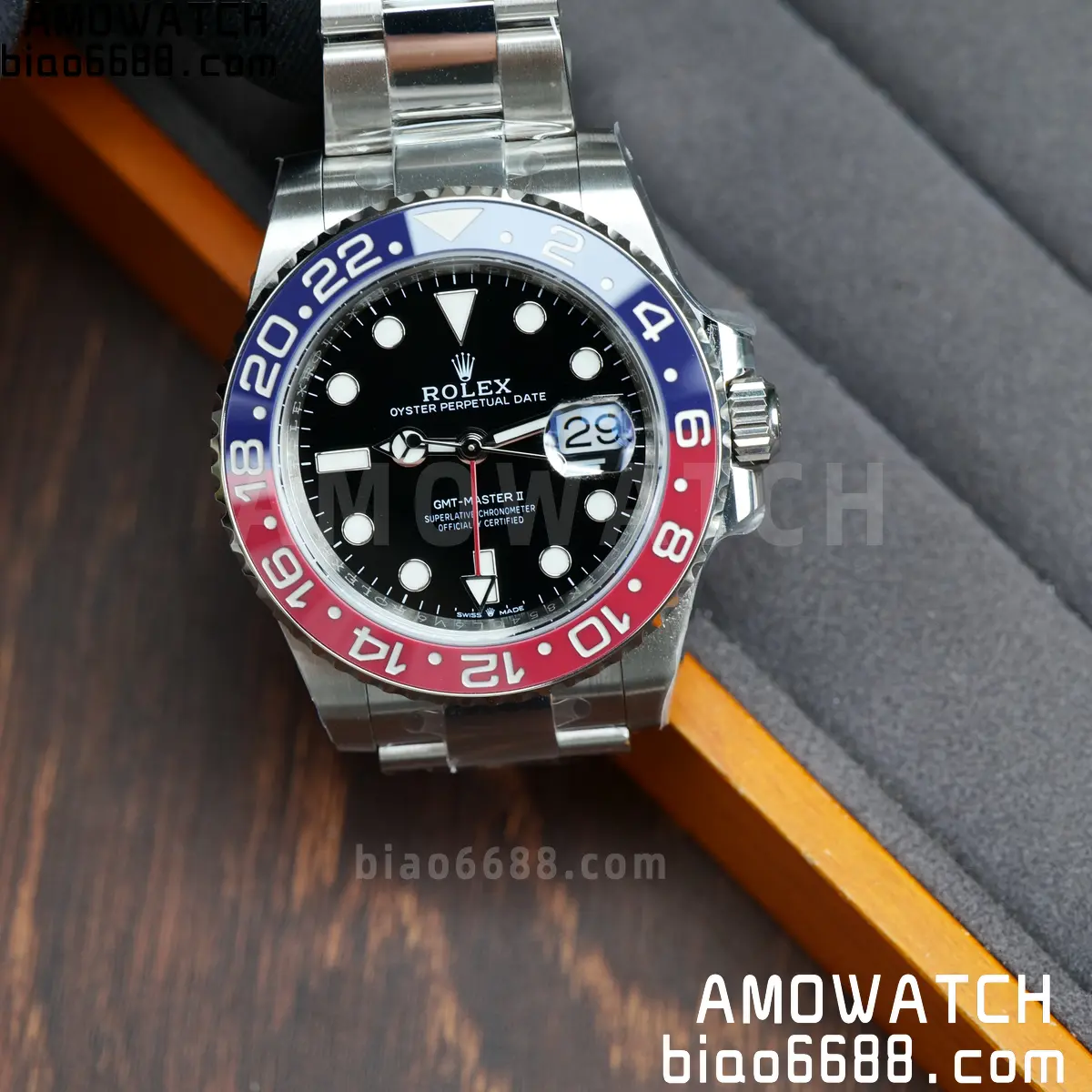 Rolex GMT-Master II 126710 BLRO 904L Steel ERF 1:1 Best Edition on Oyster Bracelet JH3285 (Free Sprung) 98 36e19b8a04b0bf0 1 AMO Watch