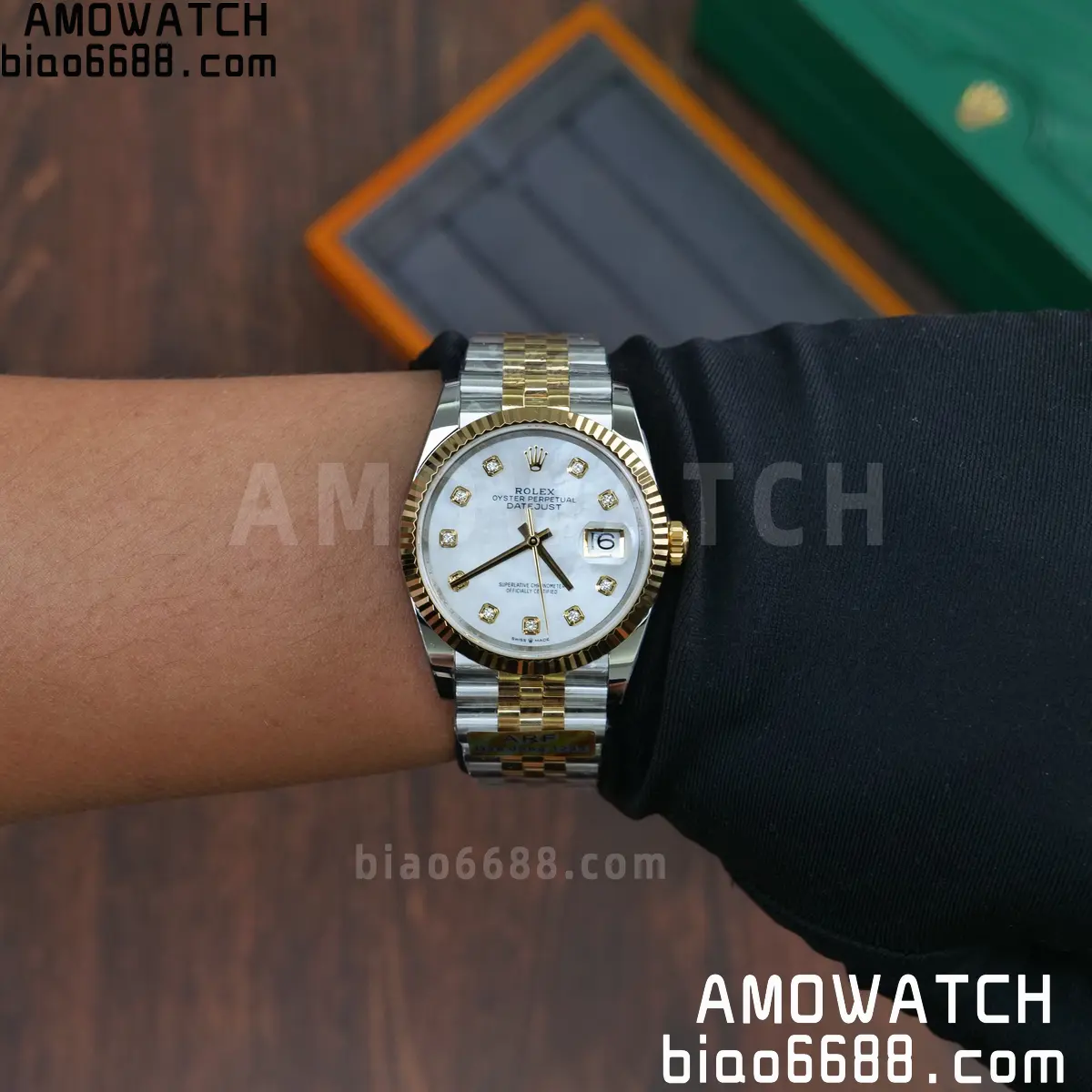 Rolex DateJust m126233 36mm ARF 1:1 Best Edition MOP Dial on Jubilee Bracelet DD3235 89 38f6654f9120738 AMO Watch