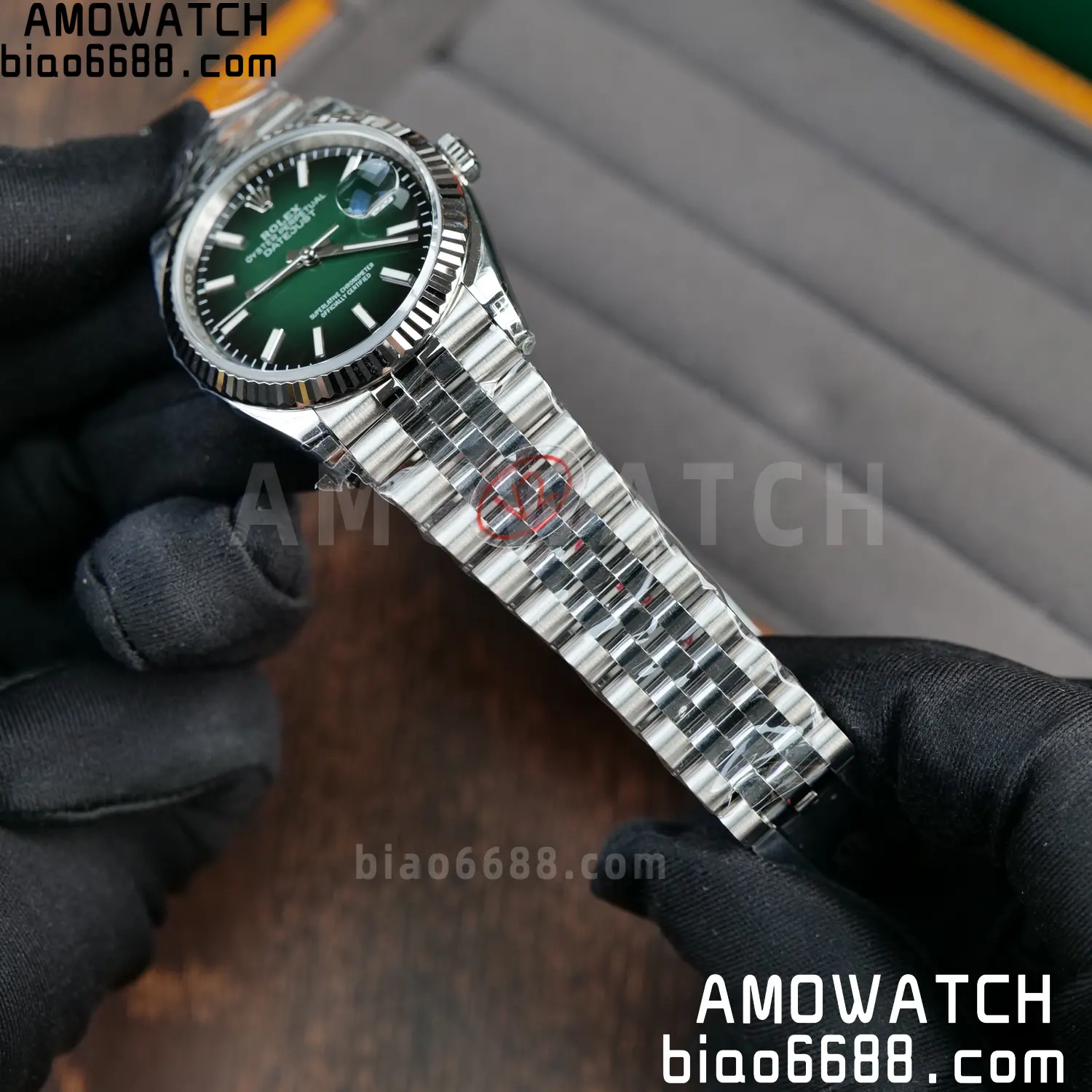 Rolex DateJust 36 SS 126234 VSF 1:1 Best Edition 904L Steel Gradient Green Dial on Jubilee Bracelet VS3235 V2 121g 74 39a3de56e7b9304 阿默表行AmoWatch