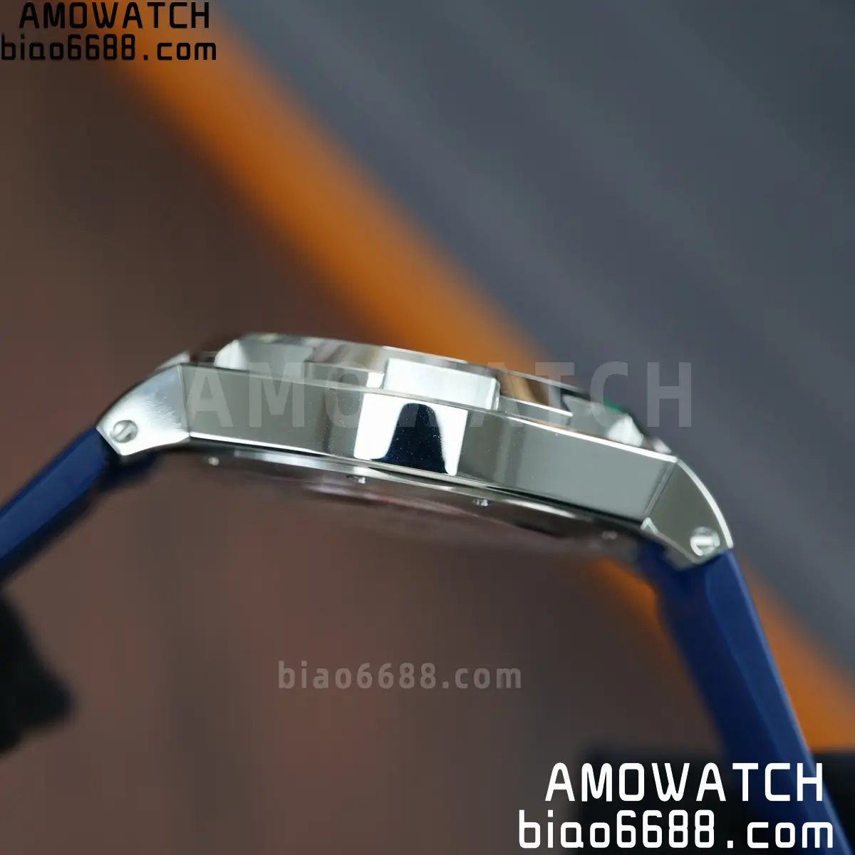 VC Overseas 47450 SS 9F Best Edition Blue Dial on Blue Rubber Strap 70 3adcef029339e8d AMO Watch