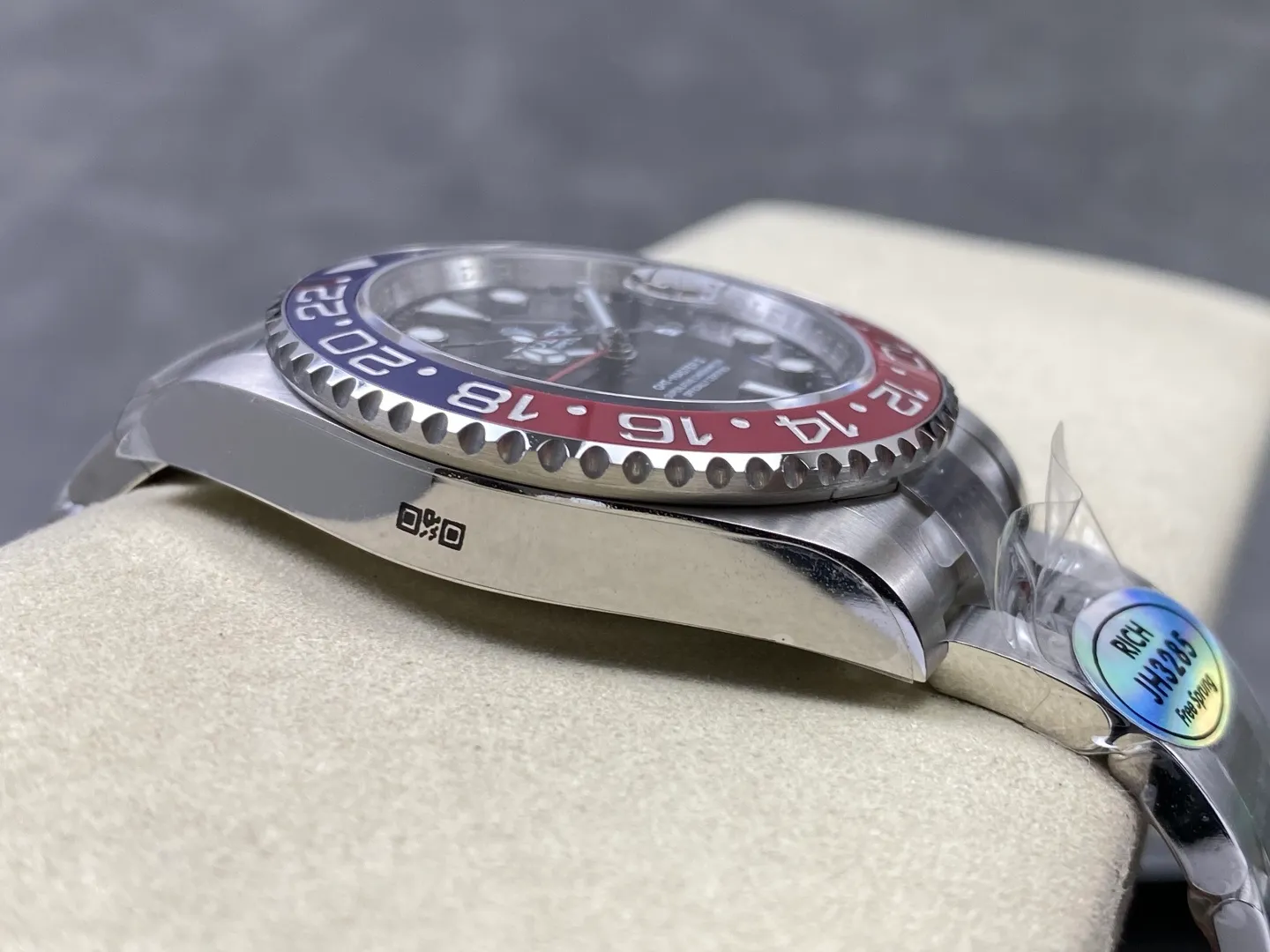 Rolex GMT-Master II 126710 BLRO 904L Steel RICH 1:1 Best Edition on Oyster Bracelet JH3285 (Free Sprung) V2 33 3b07f4f2da814bc 阿默表行AmoWatch
