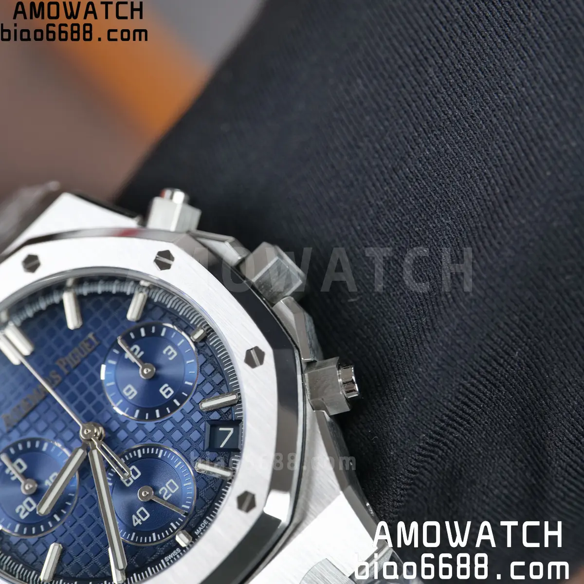 AP Royal Oak Chrono 26240 DDF 1:1 Best Edition Blue Dial on Bracelet DD4401 Super Clone Weight (SW Dial) 114 3c17f2be908b0c1 阿默表行AmoWatch