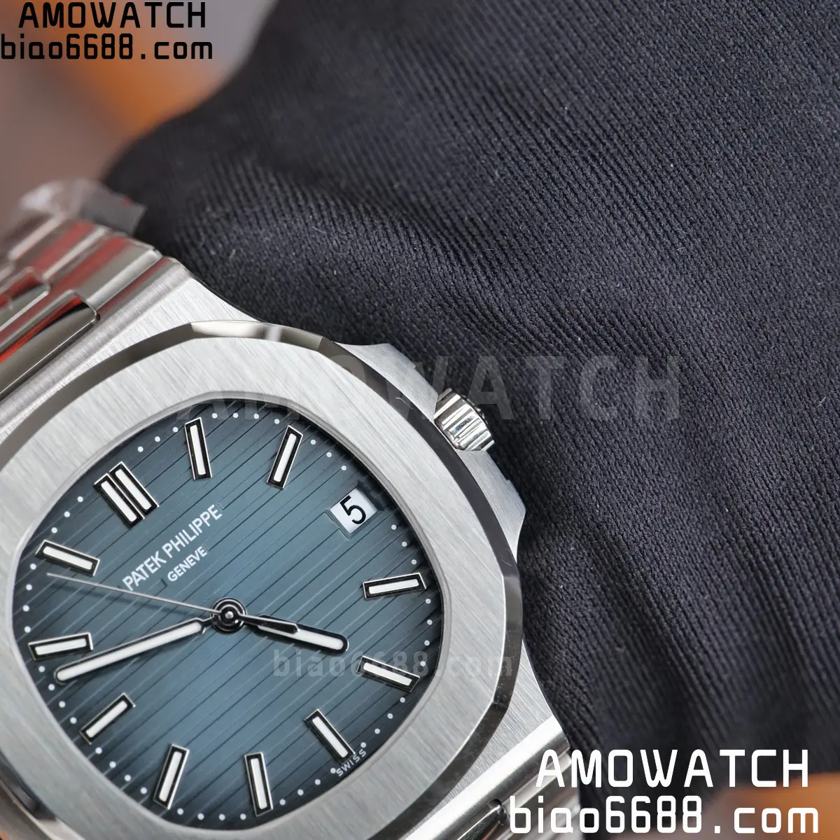 Custom Made Patek Philippe Nautilus 5711 TOP ACE 330 movement 163 3c296baddaba5e9 AMO Watch