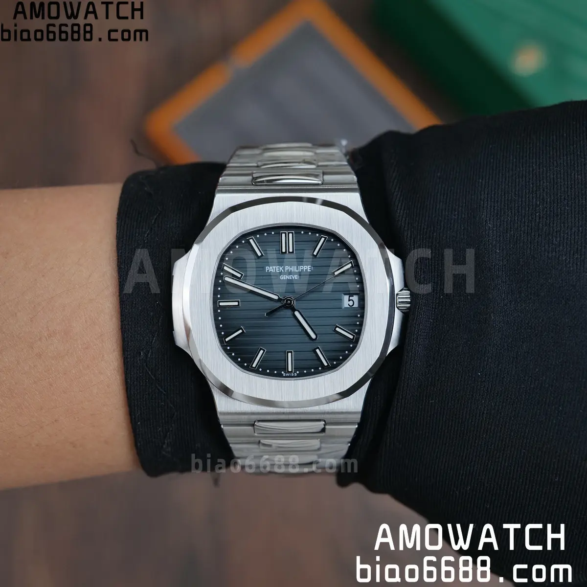 Custom Made Patek Philippe Nautilus 5711 TOP ACE 330 movement 167 3dc239a46249801 AMO Watch