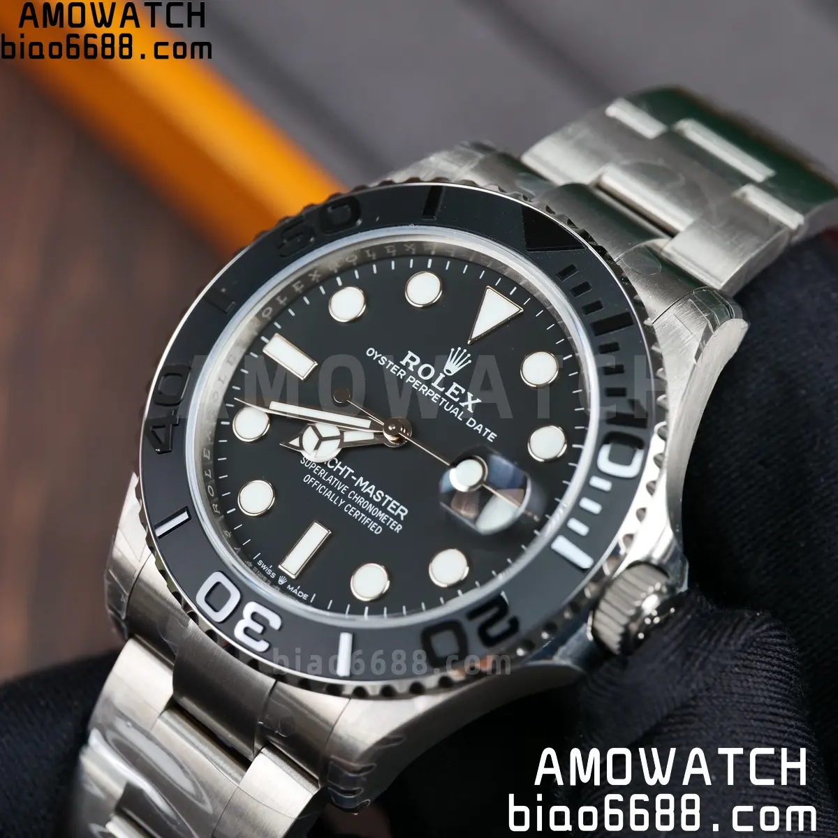 Rolex Yacht-Master 226627 Titanium VSF 1:1 Best Edition Black Dial on Titanium Bracelet VS3235v2 94 3ec5c5084fcfc0f 阿默表行AmoWatch