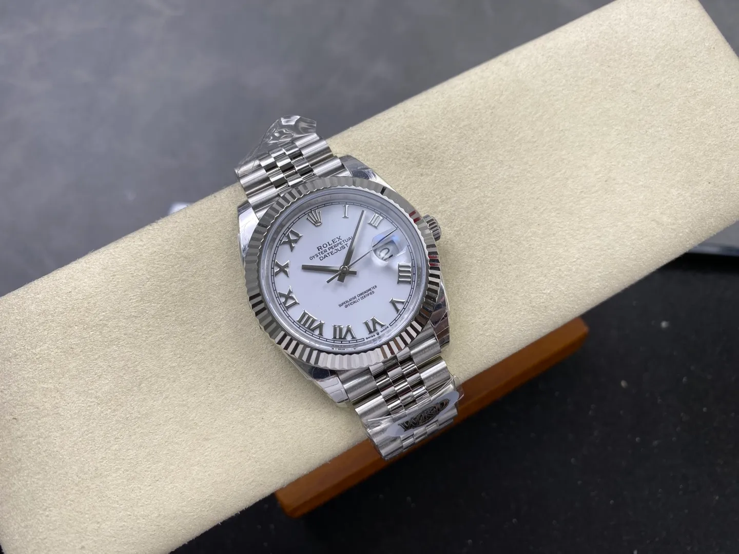 Rolex DateJust 41 126334 WKD 1:1 Best Edition White Roman Dial on Jubilee Bracelet JH3235 (Free Sprung) 27 3f43249aaeac8e2 AMO Watch