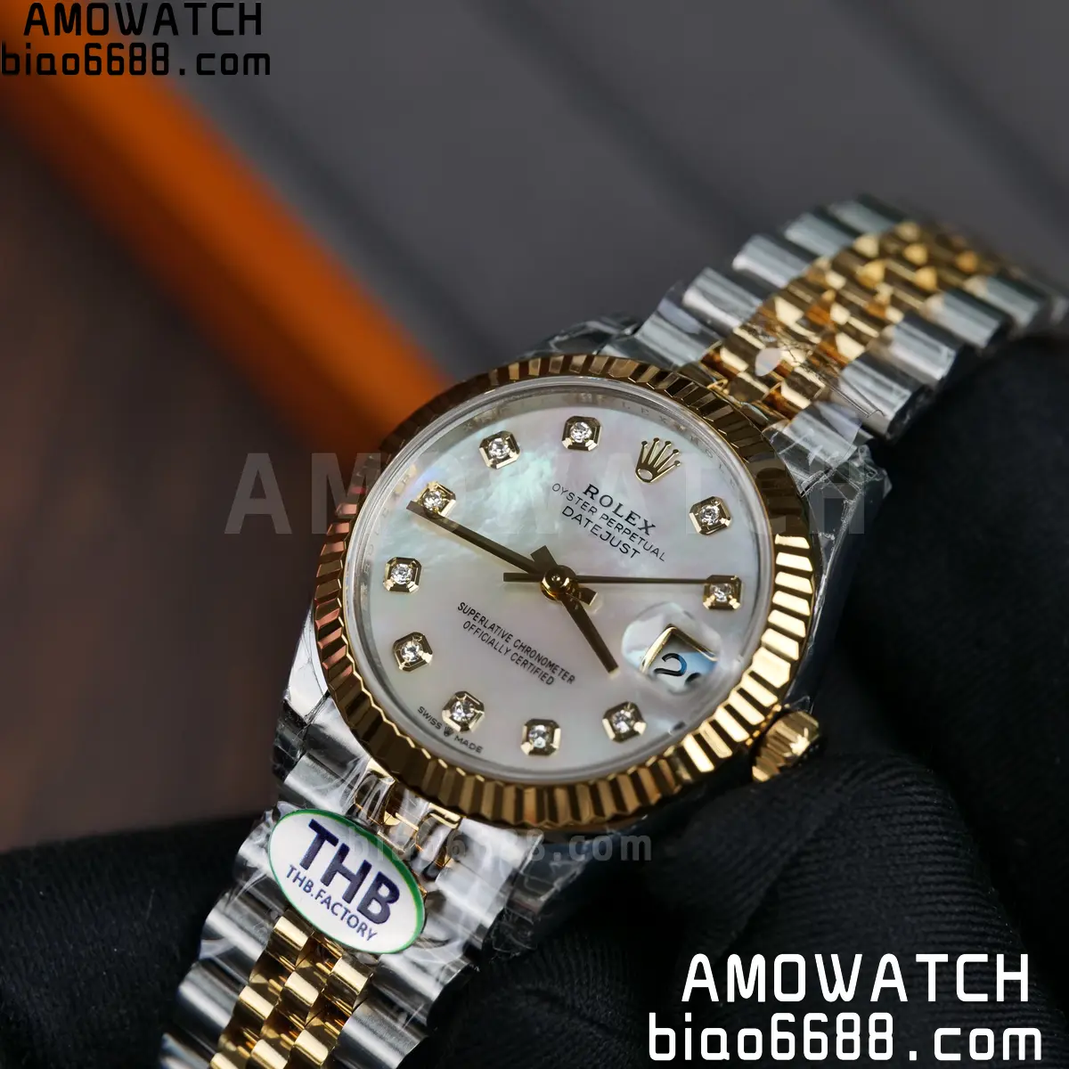 Rolex DateJust 31 278273 THBF 1:1 Best Edition MOP Diamonds Dial on SS/YG Jubilee Bracelet HZ Cal.2236 64 426473fe156b224 AMO Watch