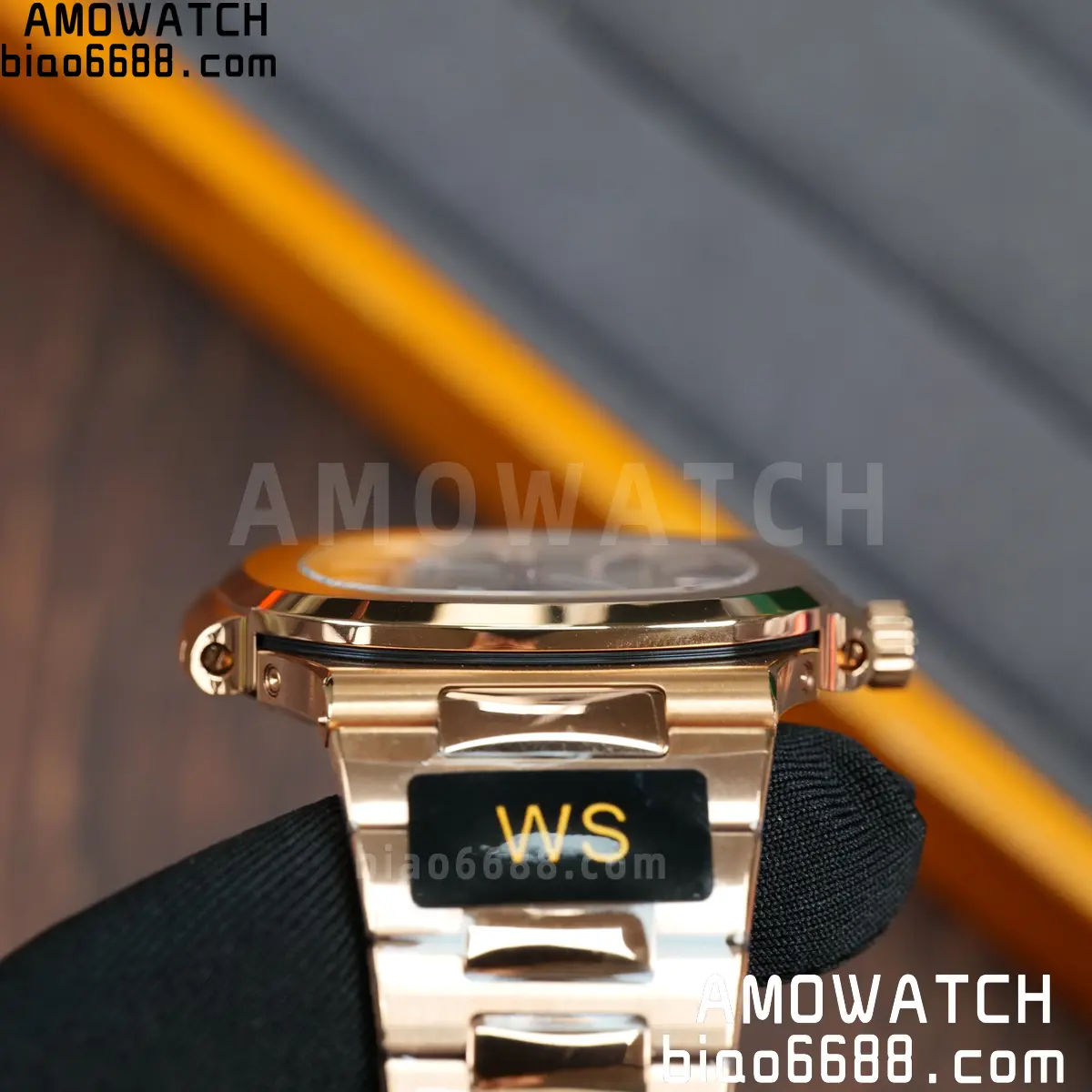 Patek Philippe Nautilus 5712R RG WSF 1:1 Best Edition Brown Dial on RG Bracelet JH240 Super Clone 108 45e117f306c8348 阿默表行AmoWatch