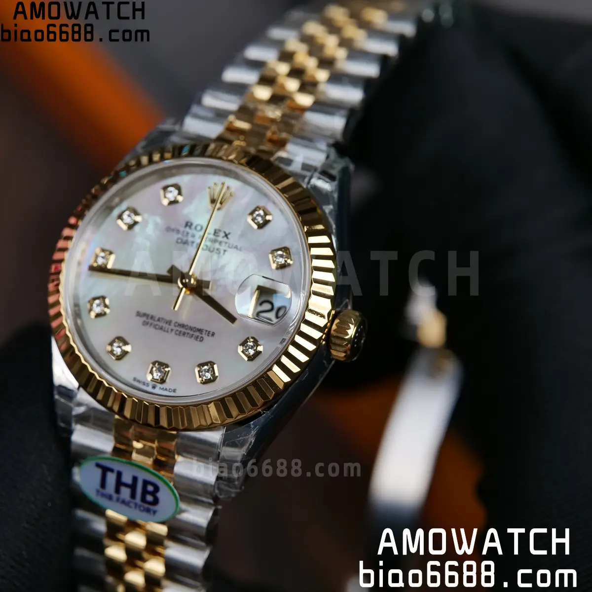 Rolex DateJust 31 278273 THBF 1:1 Best Edition MOP Diamonds Dial on SS/YG Jubilee Bracelet HZ Cal.2236 62 47b3eea88fd29e3 AMO Watch