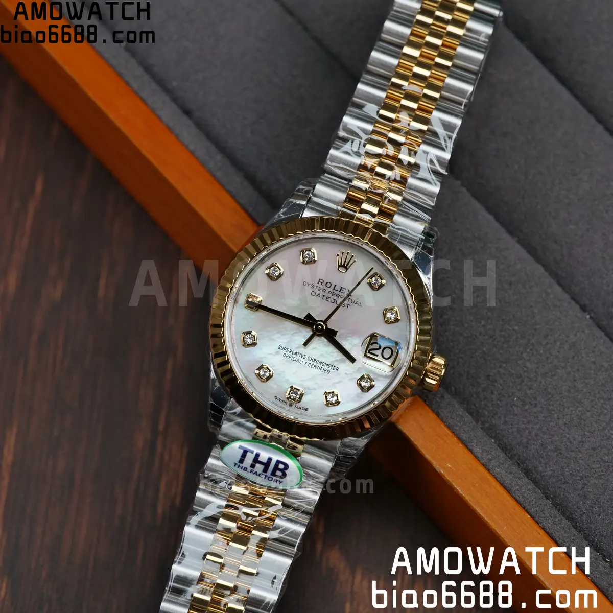 Rolex DateJust 31 278273 THBF 1:1 Best Edition MOP Diamonds Dial on SS/YG Jubilee Bracelet HZ Cal.2236 70 482fc49b6122fed AMO Watch