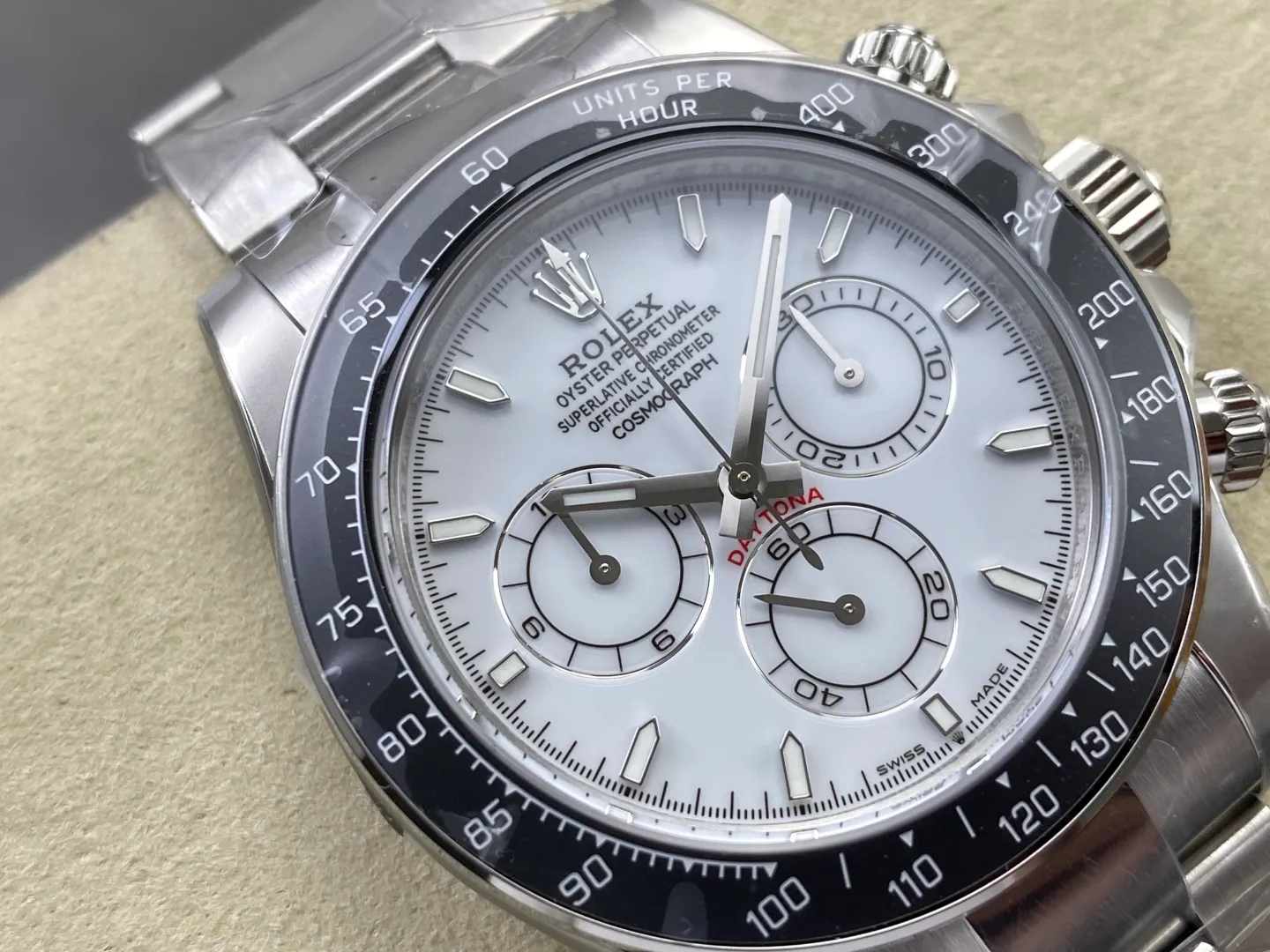Rolex Daytona 126502 CBDF 1:1 Best Edition White Dial on SS Bracelet JH4131 (Free Sprung) 27 48ac7cc6f871462 AMO Watch