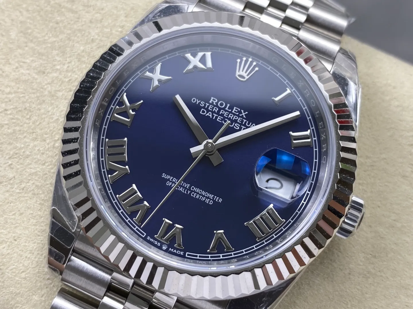 Rolex DateJust 41 126334 WKD 1:1 Best Edition Blue Roman Dial on Jubilee Bracelet JH3235 (Free Sprung) 26 4a7eb6ea8c692db AMO Watch