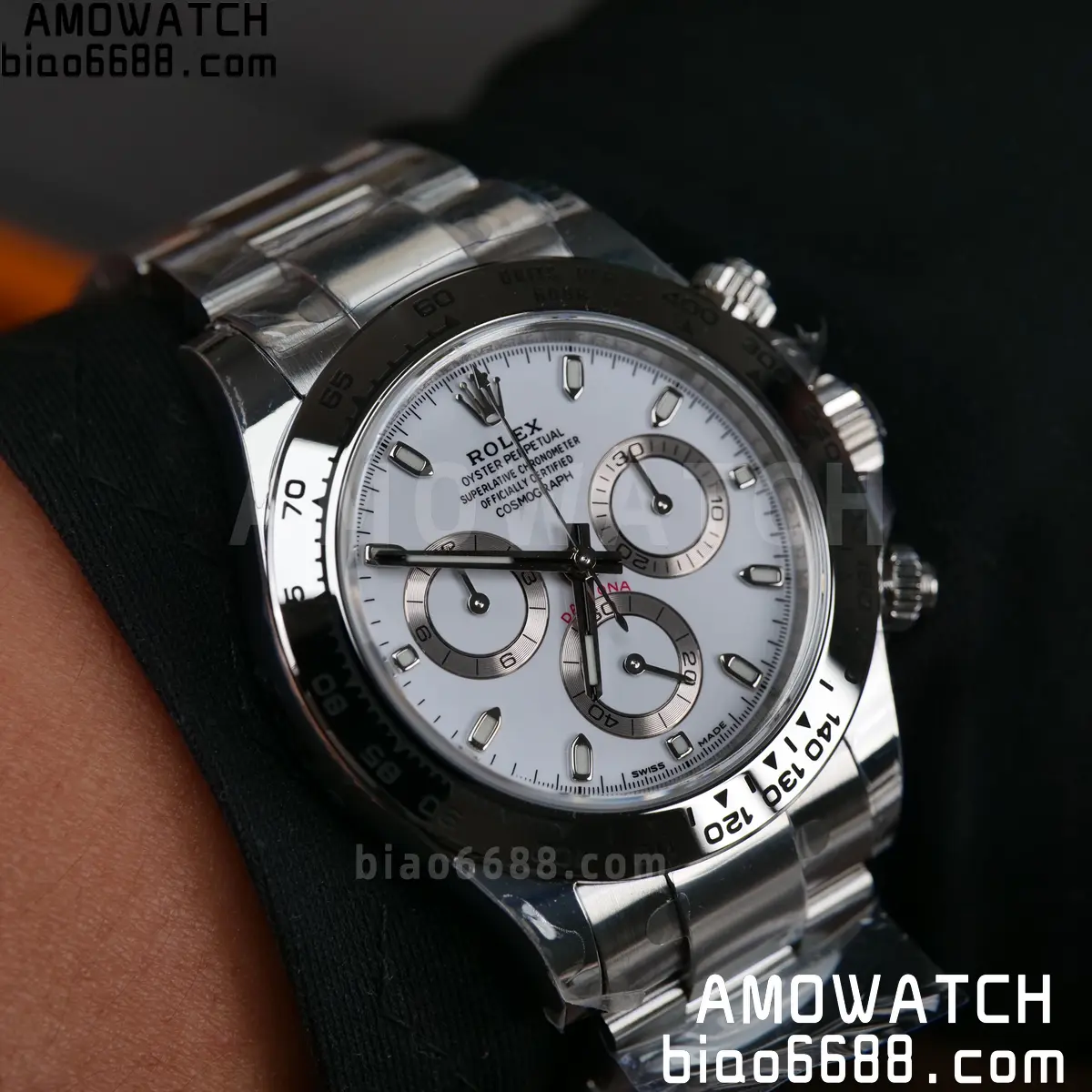 Rolex Daytona 116520 BTF 1:1 Best Edition 904L Steel White Dial on SS Bracelet DD4130 81 4cc688e0da04ff6 AMO Watch