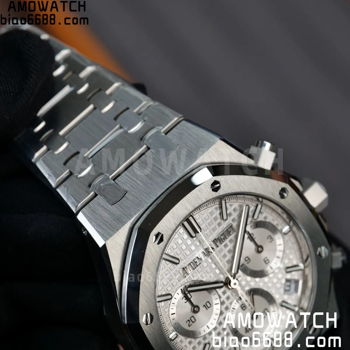 AP Royal Oak Chrono 26240 SS ZF 1:1 Best Edition White Dial on SS Bracelet SA4401 Super Clone V2 (Free Sprung) 94 4ec7b654afaefef 阿默表行AmoWatch