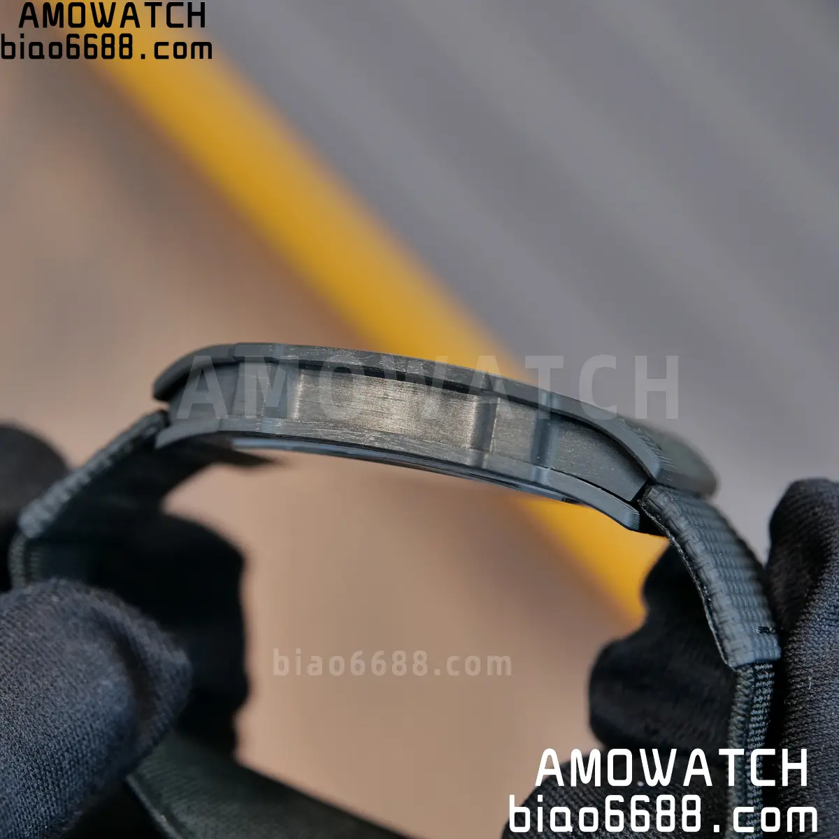 RICHARD MILLE RM67-02 Black NTPT All Black Skeleton Dial on Black Elastic strap CRMA7 Clone V10 79 55409f4ca5cc7a9 阿默表行AmoWatch