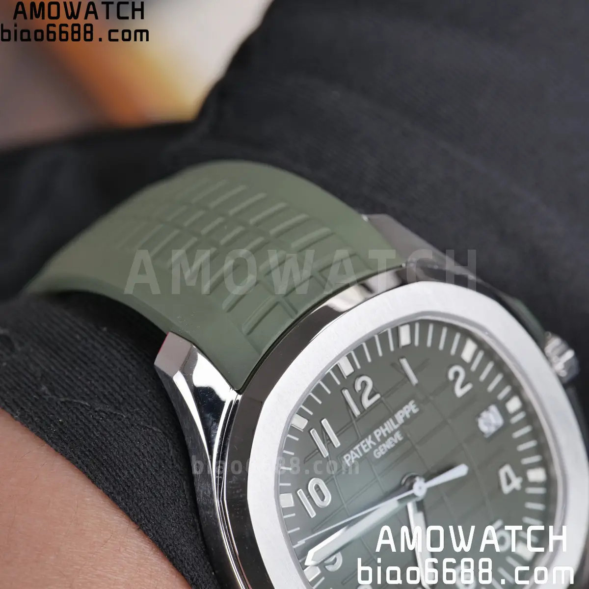 Custom Made Patek Philippe Aquanaut 5168G TOP ACE 324 movement 122 56c245d62ec2030 AMO Watch