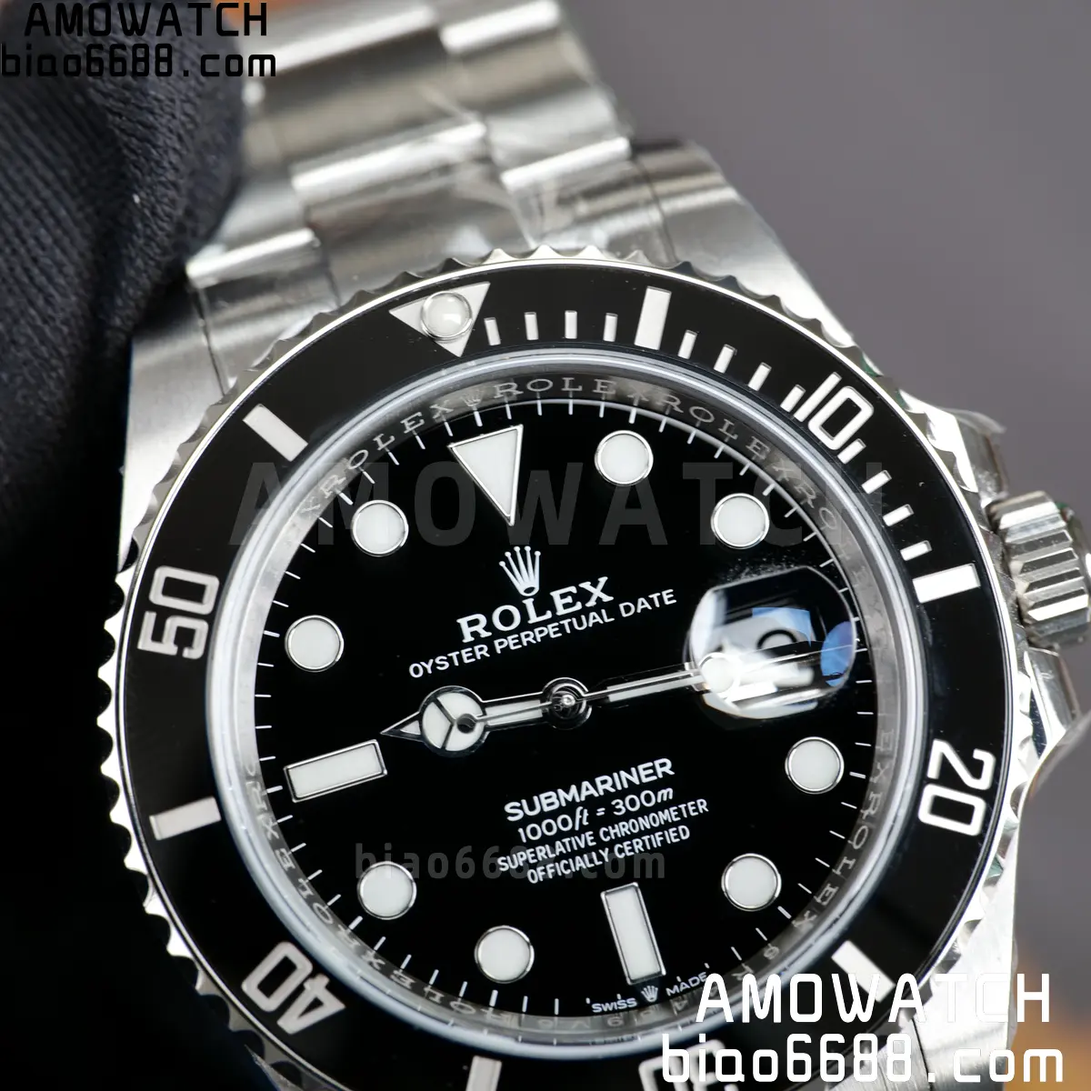Rolex Submariner 41mm 126610 ARF 1:1 Best Edition 904L SS Case and Bracelet 95 58a7536b4136a7b AMO Watch