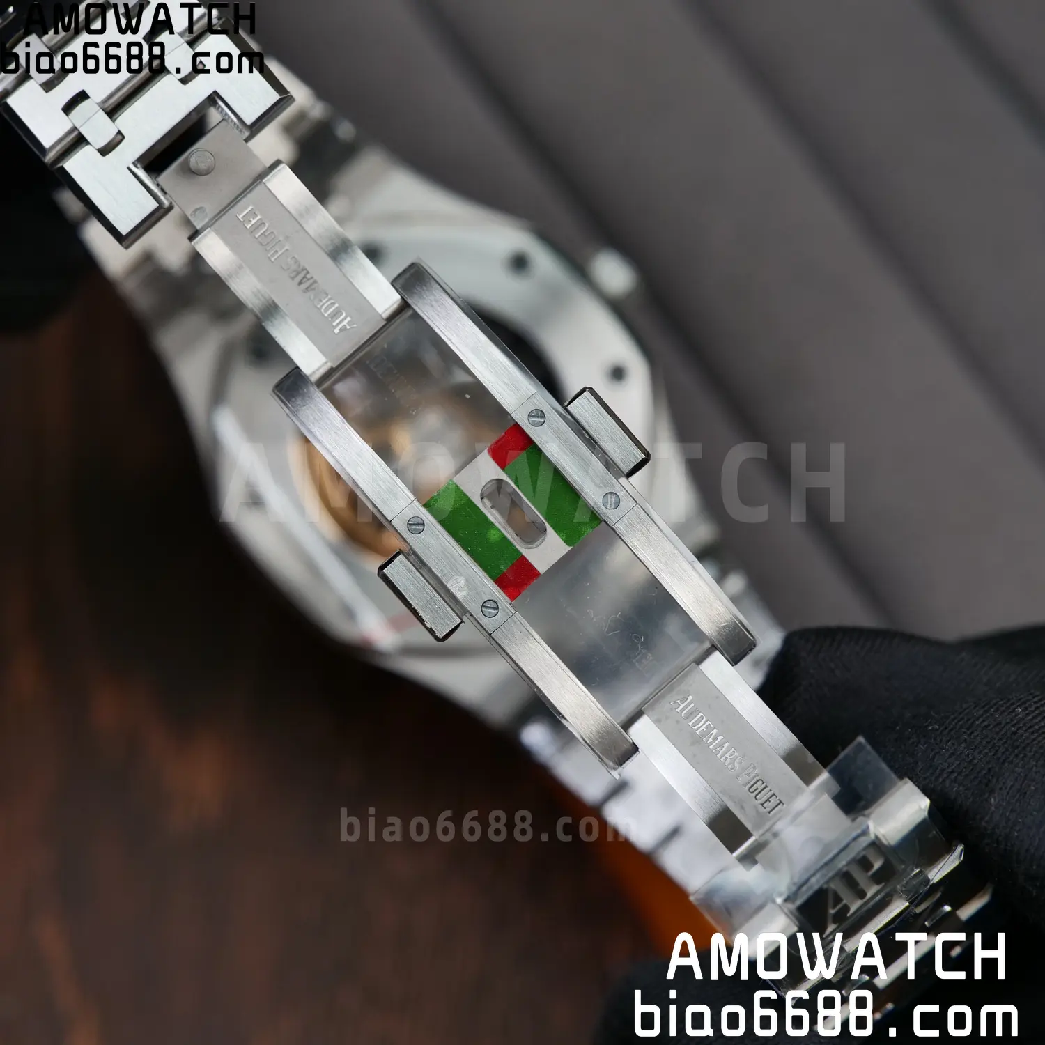 Royal Oak 41mm Openworked 15407 SS THB 1:1 Best Edition on SS Bracelet SA3132 V4 (Free Sprung) 98 5adecfbc1b386d7 AMO Watch