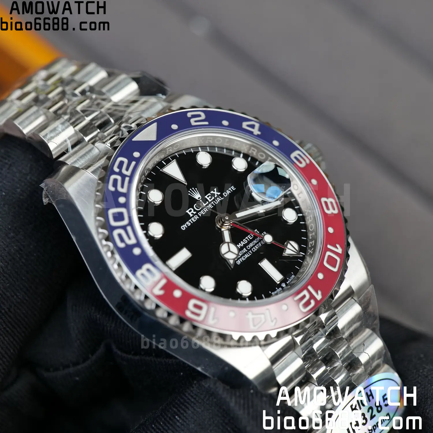 Rolex GMT-Master II 126710 BLRO 904L Steel RICH 1:1 Best Edition on Jubilee Bracelet JH3285 (Free Sprung) V2 83 5be68f69bc9dcc0 阿默表行AmoWatch
