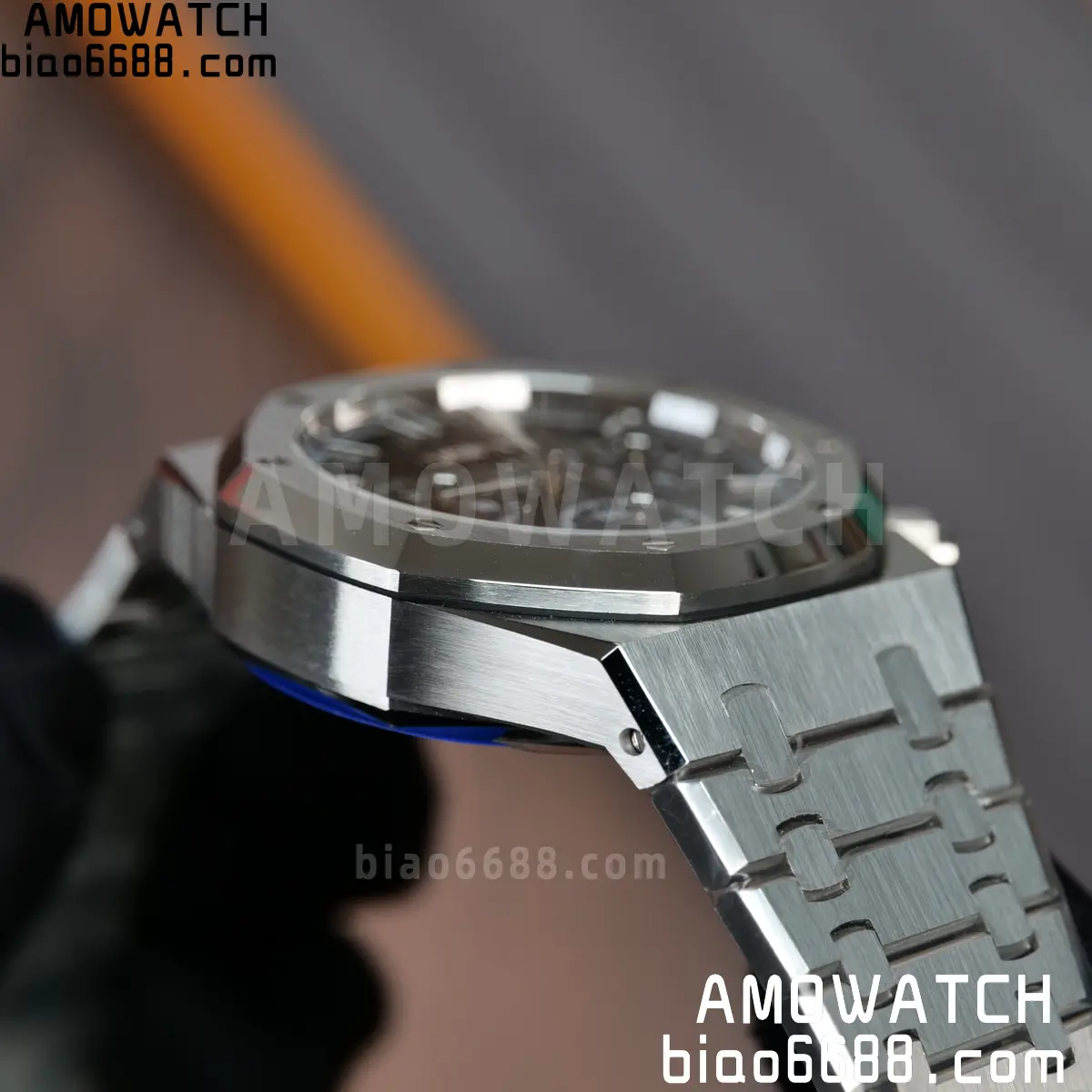 AP Royal Oak Chrono 26240 SS ZF 1:1 Best Edition Black Dial on SS Bracelet SA4401 Super Clone V2 (Free Sprung) 78 5c274fccf9f2aa0 阿默表行AmoWatch