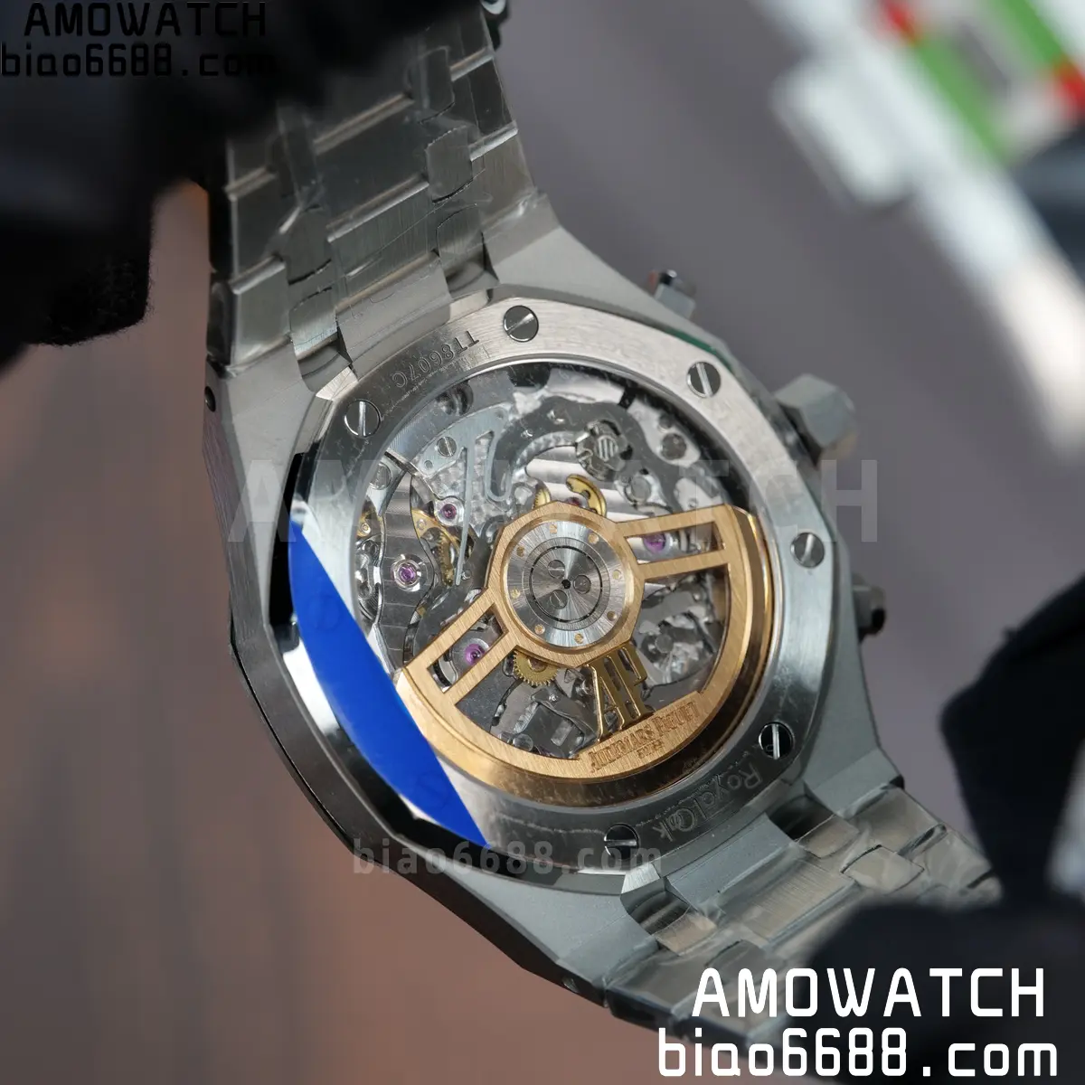 AP Royal Oak Chrono 26240 SS ZF 1:1 Best Edition Black Dial on SS Bracelet SA4401 Super Clone V2 (Free Sprung) 95 5c5fc5fac39b1ed 阿默表行AmoWatch