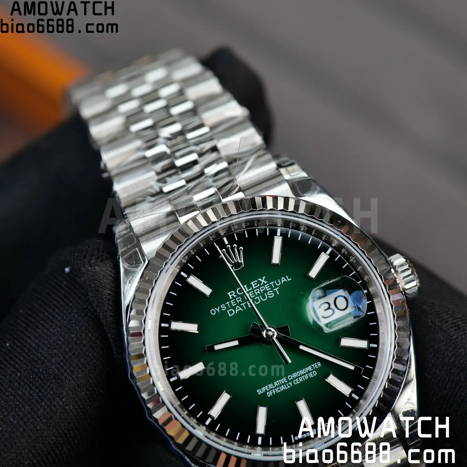 Rolex DateJust 36 SS 126234 VSF 1:1 Best Edition 904L Steel Gradient Green Dial on Jubilee Bracelet VS3235 V2 121g 89 5c721dd4ab657ce 阿默表行AmoWatch