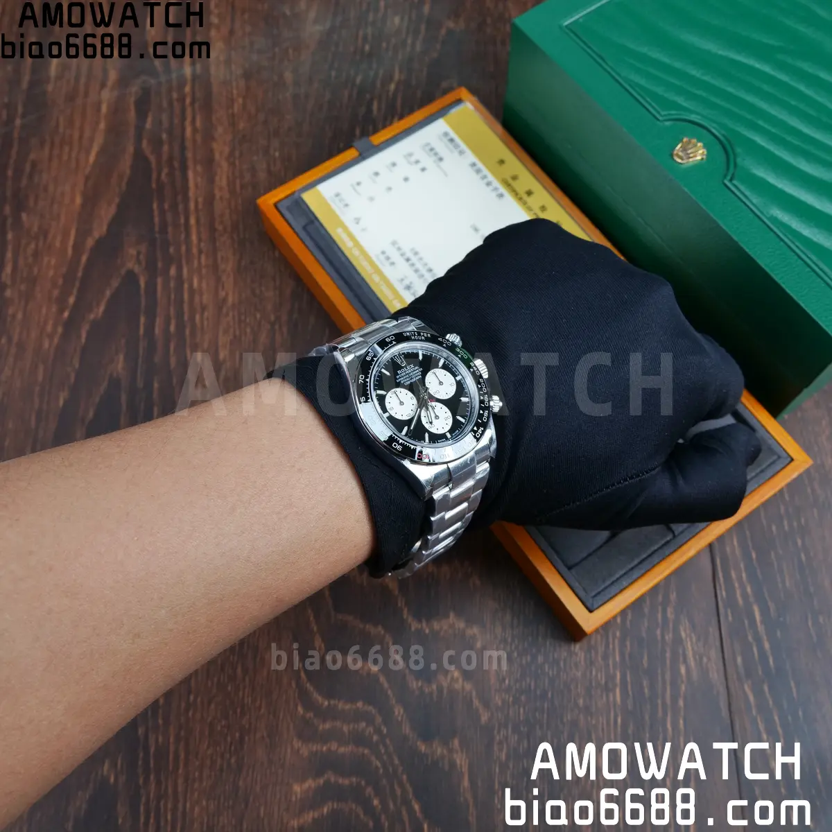 Custom Made Rolex Daytona 126529LN Le Mans QF 18K white gold plated Free Spring V13 101 5cafc3ac2fc8aa2 AMO Watch