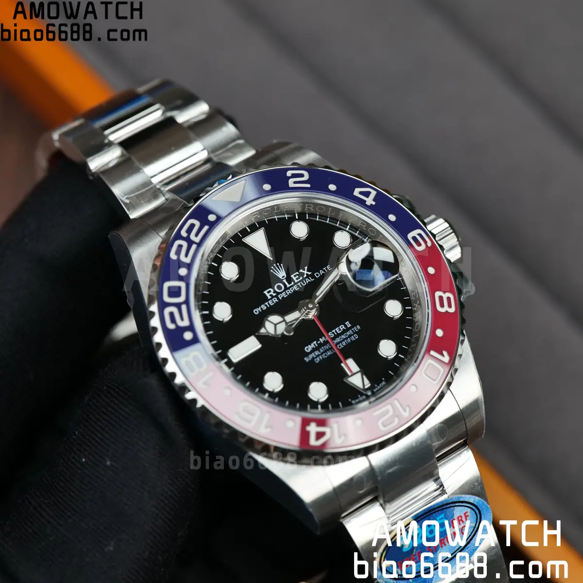 Rolex GMT-Master II 126710 BLRO 904L Steel ERF 1:1 Best Edition on Oyster Bracelet JH3285 (Free Sprung) 86 5e20f7192bf0a81 1 AMO Watch