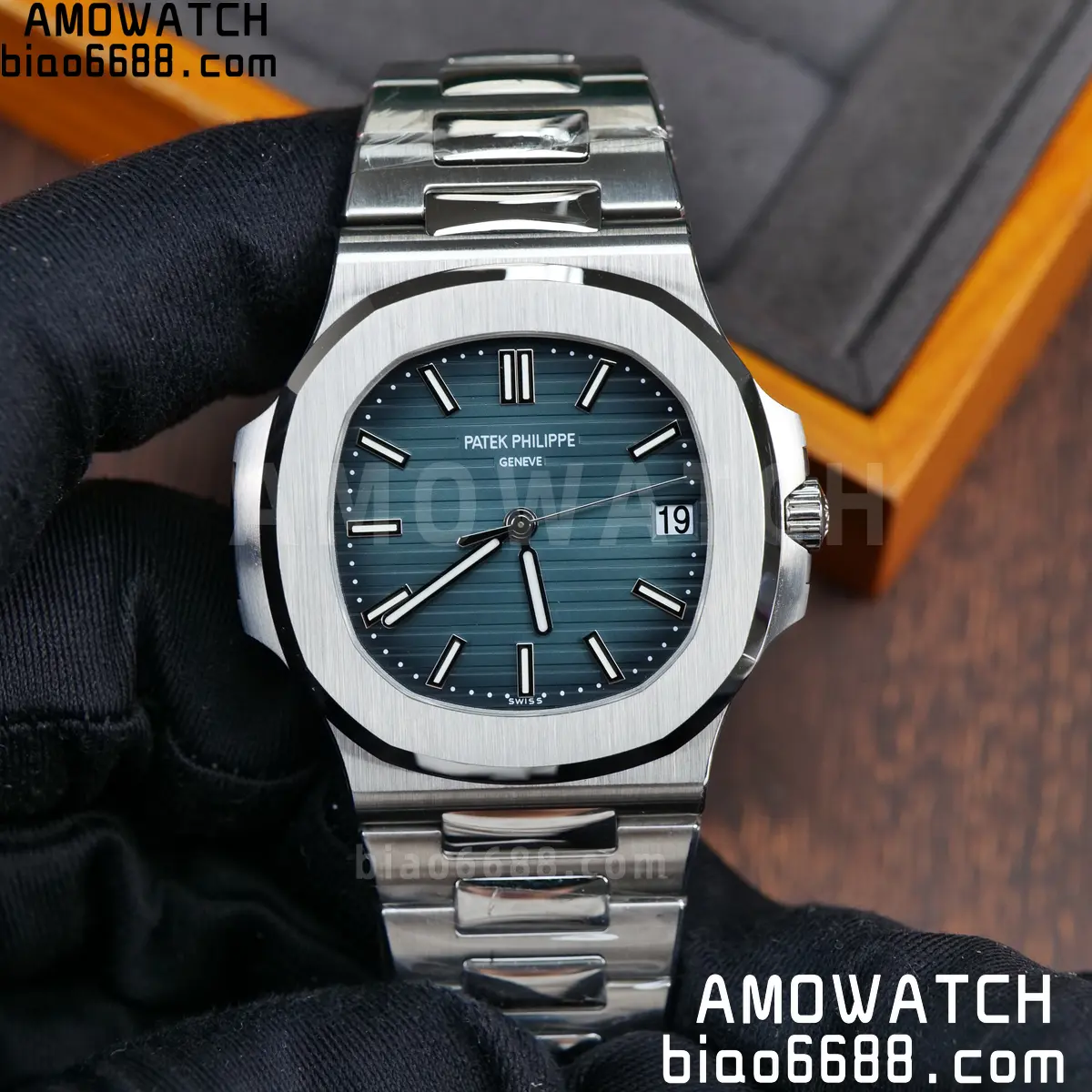 Custom Made Patek Philippe Nautilus 5711 TOP ACE 330 movement 127 5f4b53b6b6219f5 AMO Watch
